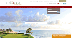 Desktop Screenshot of greengolf.ch